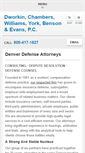 Mobile Screenshot of dnvrlaw.com